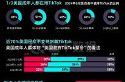 TikTok“留美”7年難逃“禁用”一劫，事情還有轉(zhuǎn)機(jī)嗎