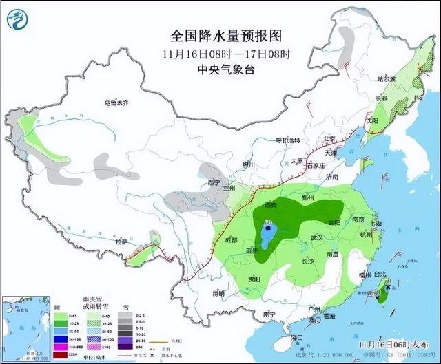 冷冷冷！大風(fēng)＋降溫都來(lái)了！全國(guó)冰凍線進(jìn)程圖出爐，這些地方雨雪天氣持續(xù)在線