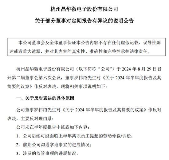 涉嫌信披違法違規(guī)！知名芯片股晶華微，被立案！